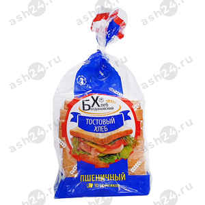 Хлеб ООО БОГДАНОВСКИЙ ХЛЕБ тостовый 460г