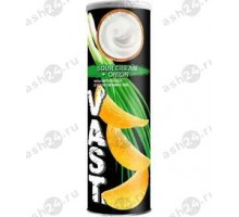 Чипсы VAST сметан и лук 160г