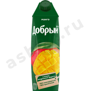 Напитки Сок ДОБРЫЙ манго 1л т/п (2632)