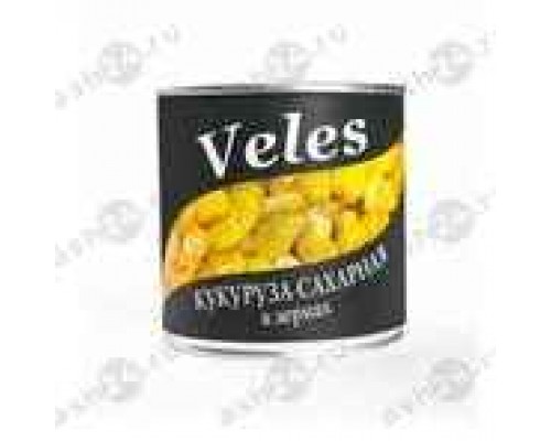 Бакалея Консервы Кукуруза VELES 400г ж/б