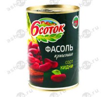 Консв. овощ. Фасоль красная 6СОТОК 400г ж/банка