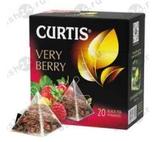 Чай CURTIS черный very berry 20пак