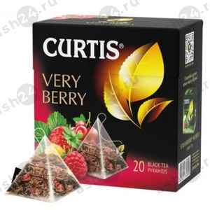 Бакалея Чай CURTIS черный very berry 20пак