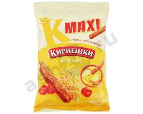 Сухарики КИРИЕШКИ сырный начо 60г