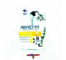 Корм для кошек PERFECT FIT для кошек с чувствительным пищеварением индейка 650г