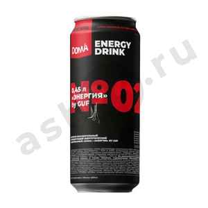 Напитки Энергетик DOMA энергия 0,45л ж/б