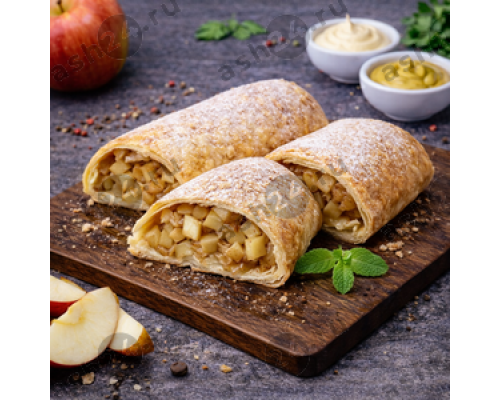 Выпечка Штрудель с яблоком