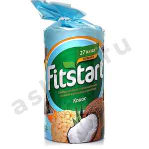 Хлебобулочные Хлебцы FITSTART кокос 100г