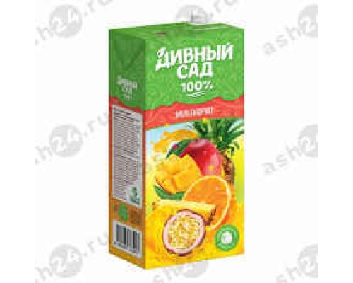 Напитки Сок ДИВНЫЙ САД мультифрукт 0,95л т/п