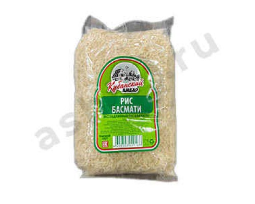 Бакалея Крупа рис басмати КУБАНСКИЙ АМБАР 600г
