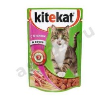 Корм для кошек KITEKAT ягненок 85г (5098)