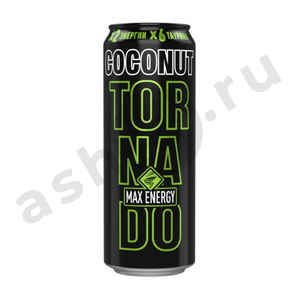 Напитки Энергетик ТОРНАДО coconut 0,45л ж/б