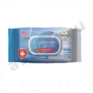 Салфетки влажные DR.WAXON антибактериальные 80шт