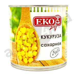 Бакалея Консервы Кукуруза ЕКО 425г ж/б