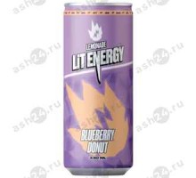 Энергетик LIT ENERGY blueberry donut 0,33л ж/б