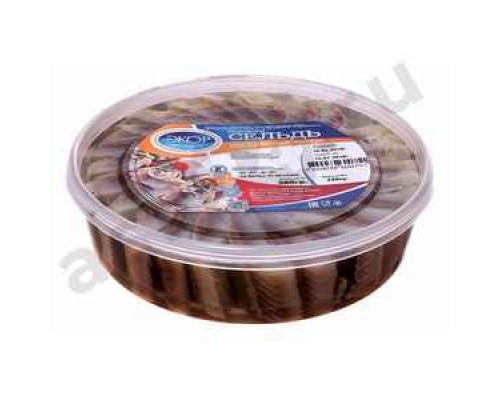 Сельдь ЭКОР норвежская матье 380г (круглая)