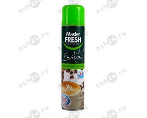 Освежитель воздуха MASTER FRASH ароматный капучино 300мл