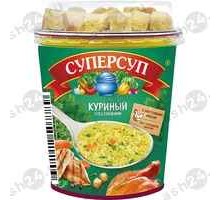 Суперсуп куриный с гренками 40г