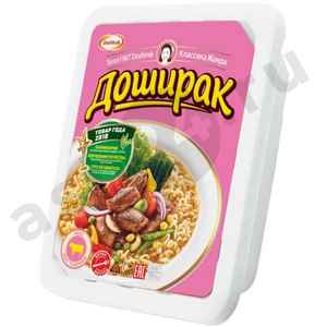 Бакалея Лапша ДОШИРАК телятина 90г лоток
