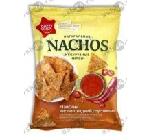 Чипсы кукурузные PAPA NACHOS тайский кисло-сладкий cоус чили 75г