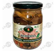 Консервы Вешенки ЮНОНА маринованные 460г с/б