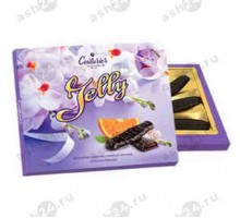 Конфеты COUTURIES JELLY апельсин 155г коробка