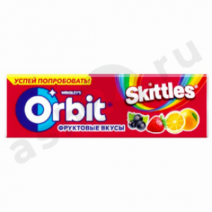 Сладости Жевательная резинка ОРБИТ skittles