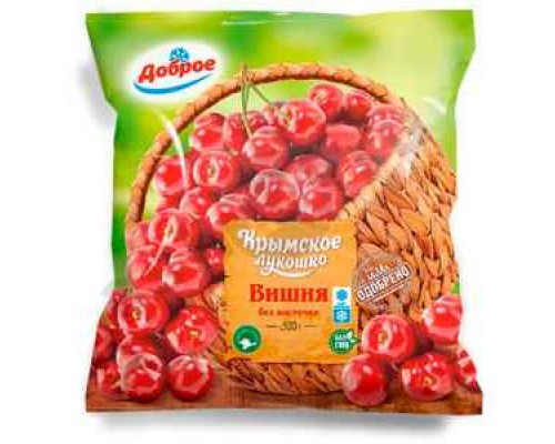Полуфабрикаты Вишня б/к КРЫМСКОЕ ЛУКОШКО 300г