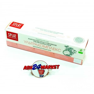 Зубная паста SPLAT ультракомплекс 80мл