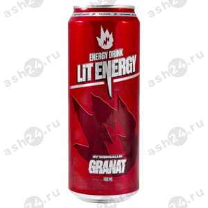 Напитки Энергетик ЛИТ гранат 0,5л ж/б