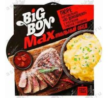 Пюре БИГ БОН по-домашнему с кусочками тушеной говядины 110г