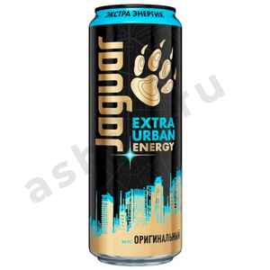 Напитки Энергетик ЯГУАР extra urban оригинальный 0,44л ж/б