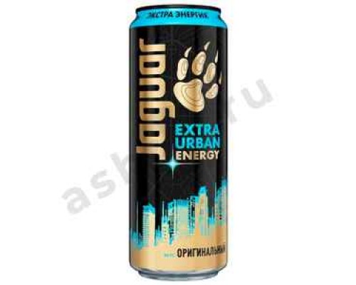 Напитки Энергетик ЯГУАР extra urban оригинальный 0,44л ж/б