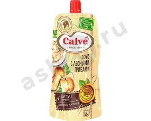 Бакалея Соус CALVE с лесными грибами 230г м/у