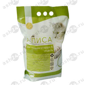 Наполнитель АЛИСА силиконовый зеленая гранула 4л 3%