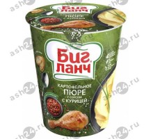 Пюре картофельное БИГ ЛАНЧ курицей 50г стакан