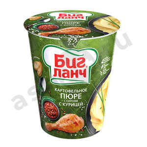 Бакалея Пюре картофельное БИГ ЛАНЧ курица 50г стакан