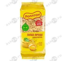 Макаронные изделия РОЛЛТОН лапша яичная 400г