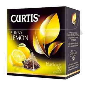 Чай CURTIS черный лимон 25пак