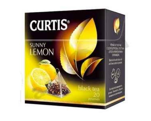Чай CURTIS черный лимон 25пак