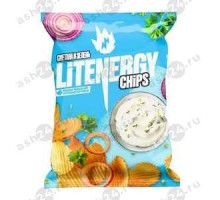 Чипсы LIT сметана и зелень 120г