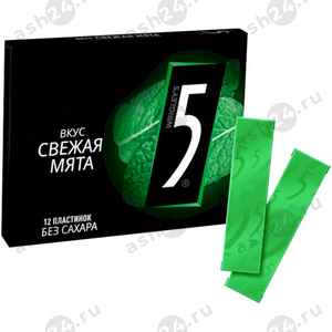 Жевательная резинка РИГЛИ ФАЙВ свежая мята