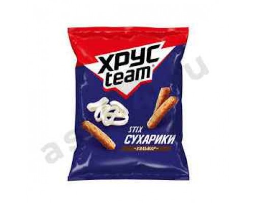 Сухарики ХРУСТИМ кальмар 60г