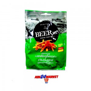 Снеки Путассу BEERka янтарная соломка 25г