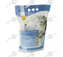 Наполнитель АЛИСА силиконовый голубая гранула 4л 3%