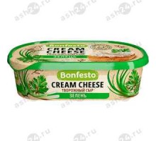 Сыр творожный BONFESTO зелень 140г (2651)