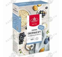 Хлопья овсяные №1 АГРО-АЛЬЯНС 400г коробка