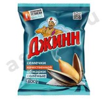 Семечки ДЖИН великан соленые 300г