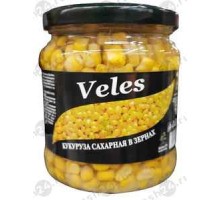 Консервы Кукуруза VELES 460г с/б