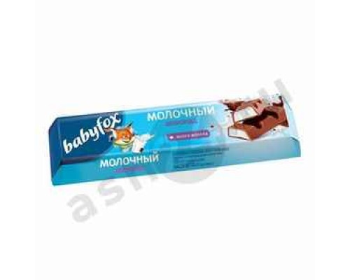 Сладости Батончик BABYFOX молочный 47г